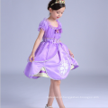 Crianças princesa roupas de bebê dos desenhos animados custome cosplay vestidos meninas sino vestidos de festa princesa